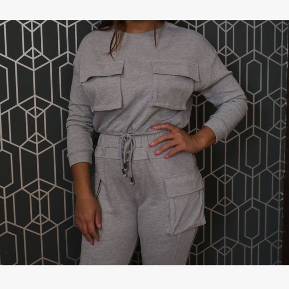 (NWT) Cargo Jogger Two-Piece Set - Picture 4 of 9